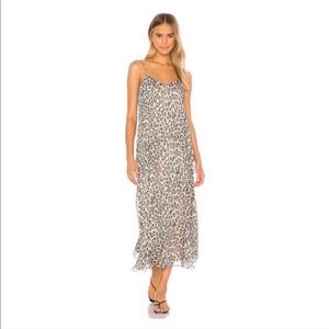 Theory Cami Leopard Print Maxi Dress